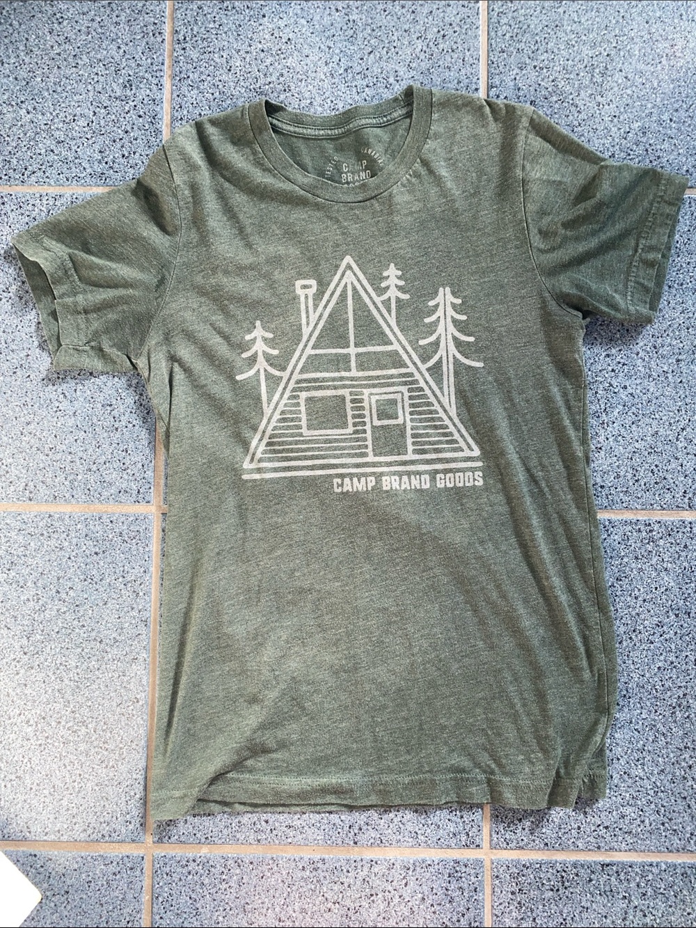 Camp Brand Goods T-Shirt Green Unisex / Women Small
